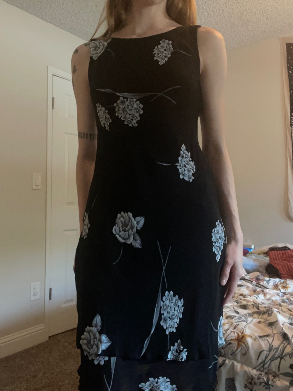 Vintage Jones New York floral midi dress